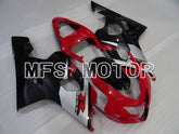 Suzuki GSXR600 GSXR750 2004-2005 Injection ABS Fairing - Factory Style - Black Red - MFS2307